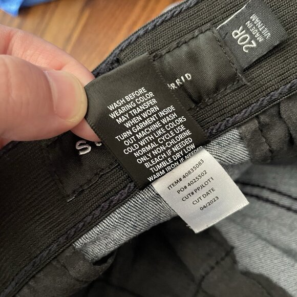 Studio By Torrid Women 20R Comfort Flex Waist Slim Taper High Rise Trouser Jean - Picture 10 of 10